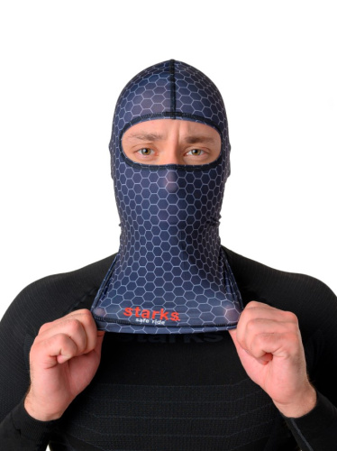 Starks Подшлемник Light Print Moto Черный принт в Москве